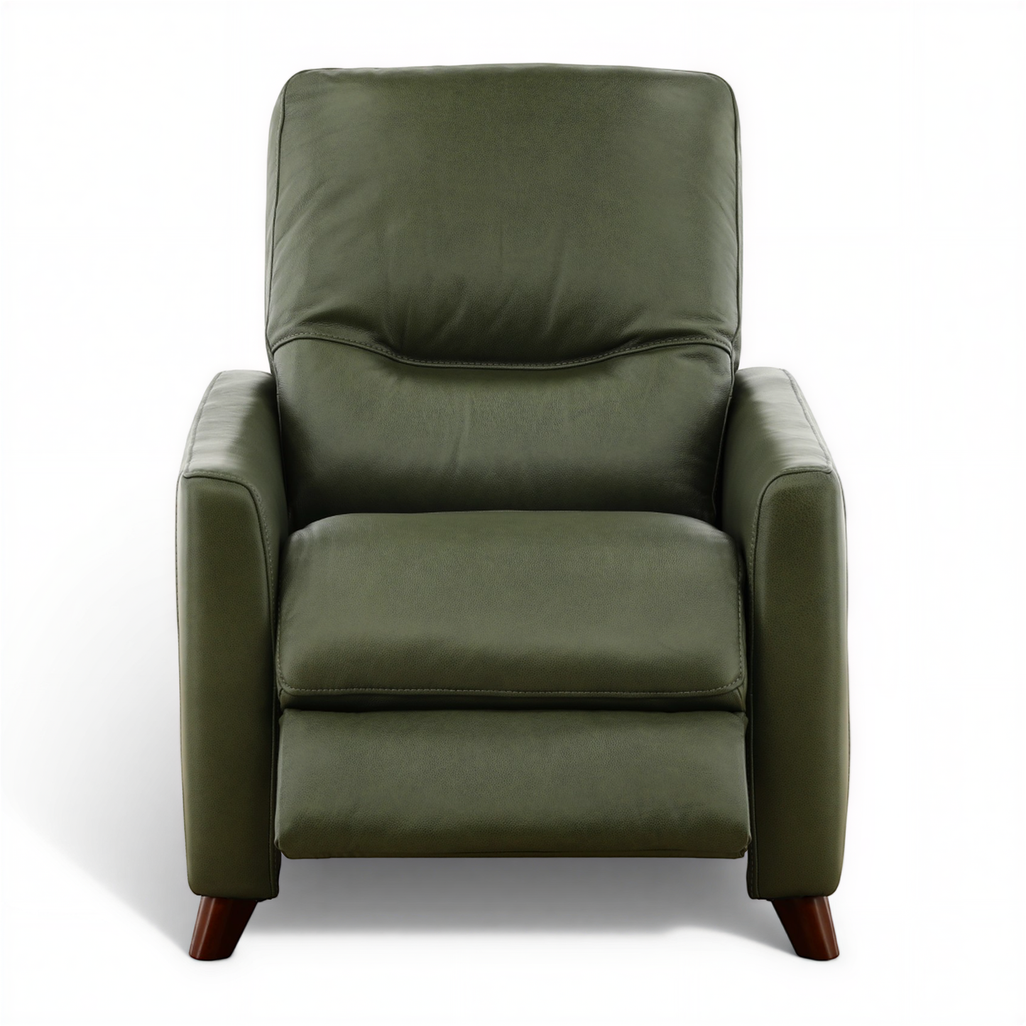Winthrop Leather Pushback Recliner
