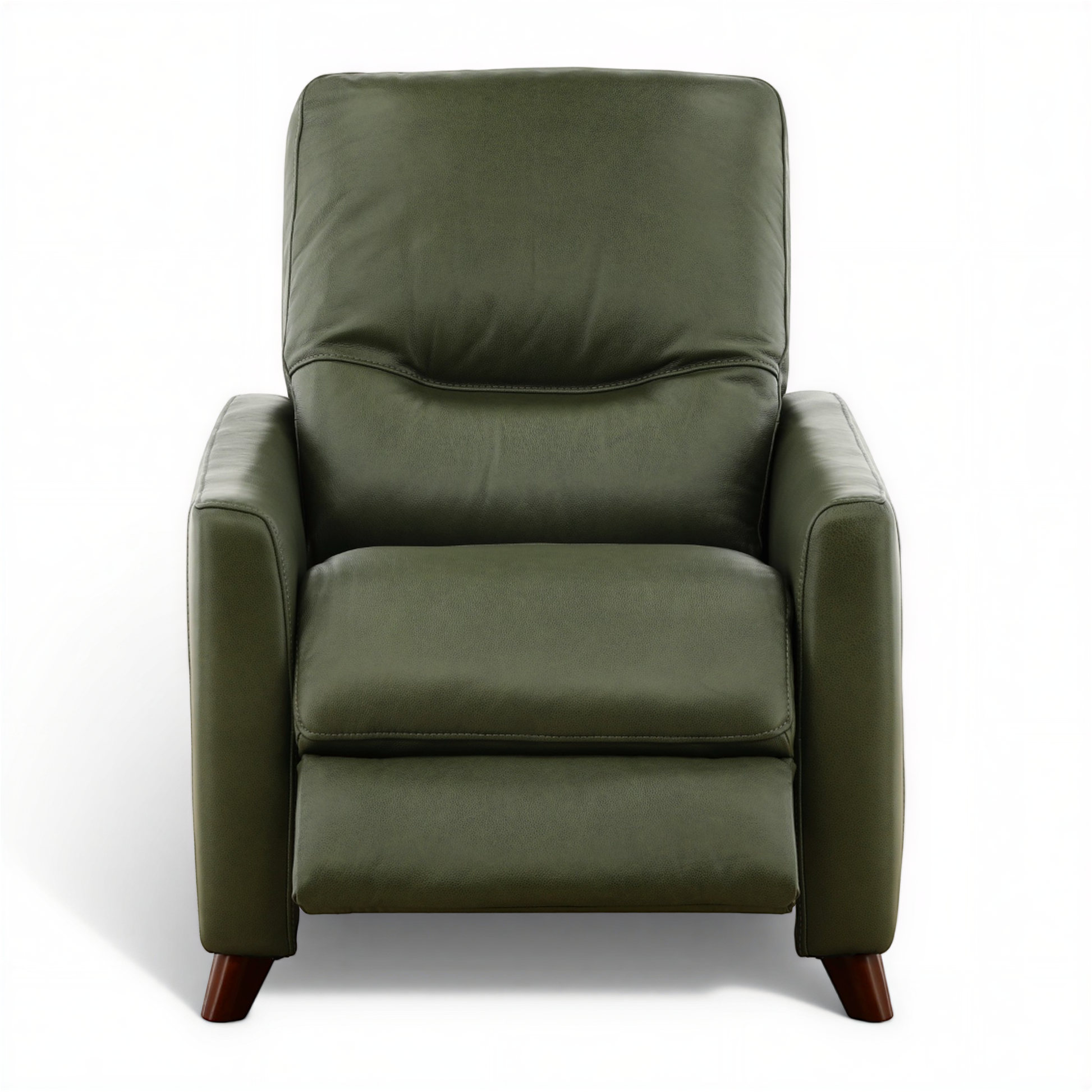 Winthrop Leather Pushback Recliner