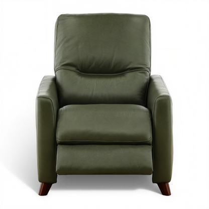 Winthrop Leather Pushback Recliner