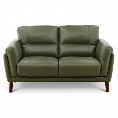 Winthrop Leather Loveseat