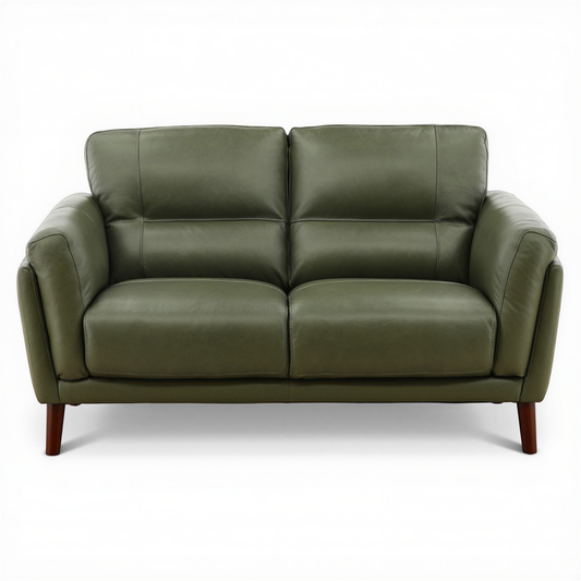 Winthrop Leather Loveseat