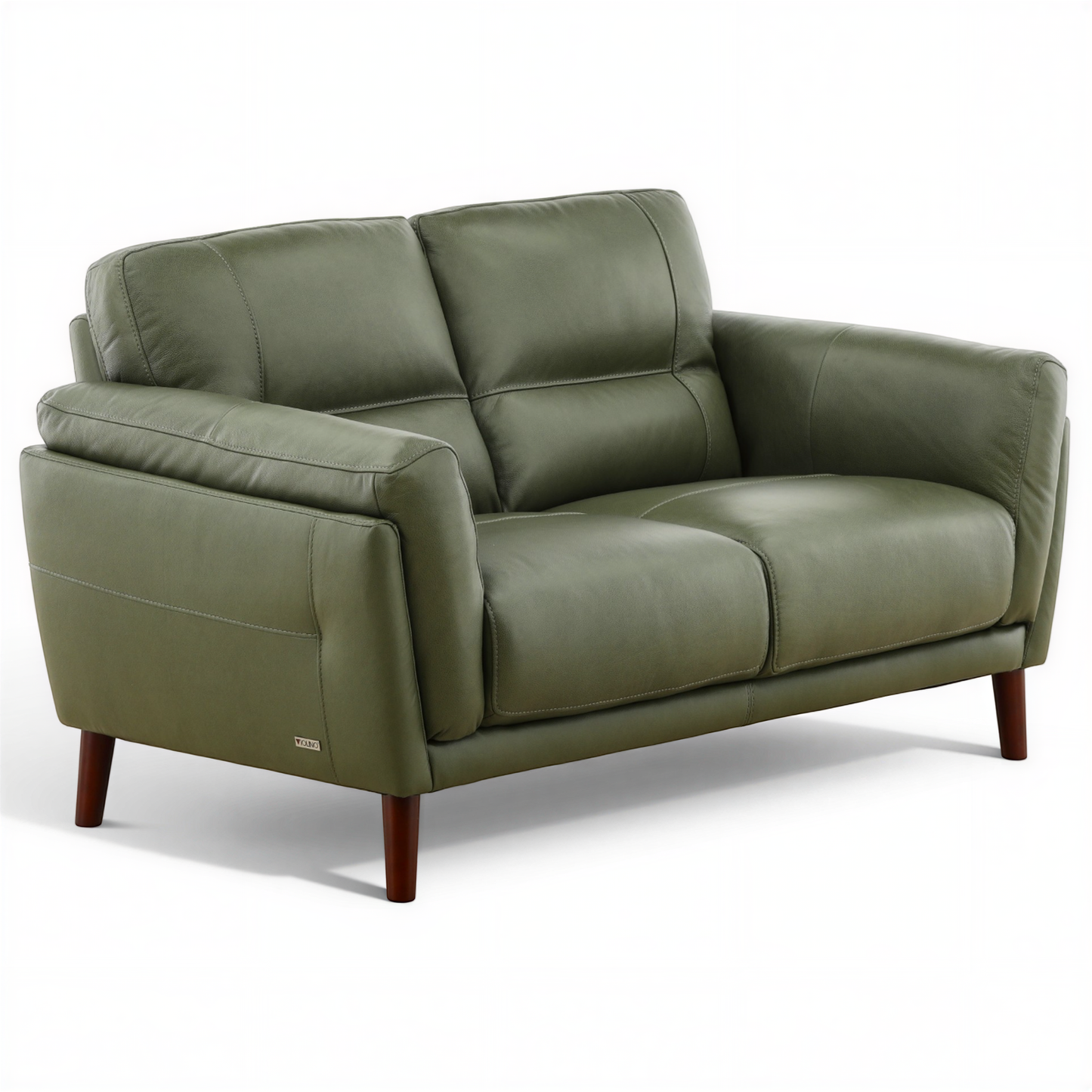 Winthrop Leather Loveseat