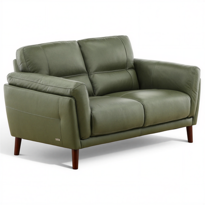 Winthrop Leather Loveseat