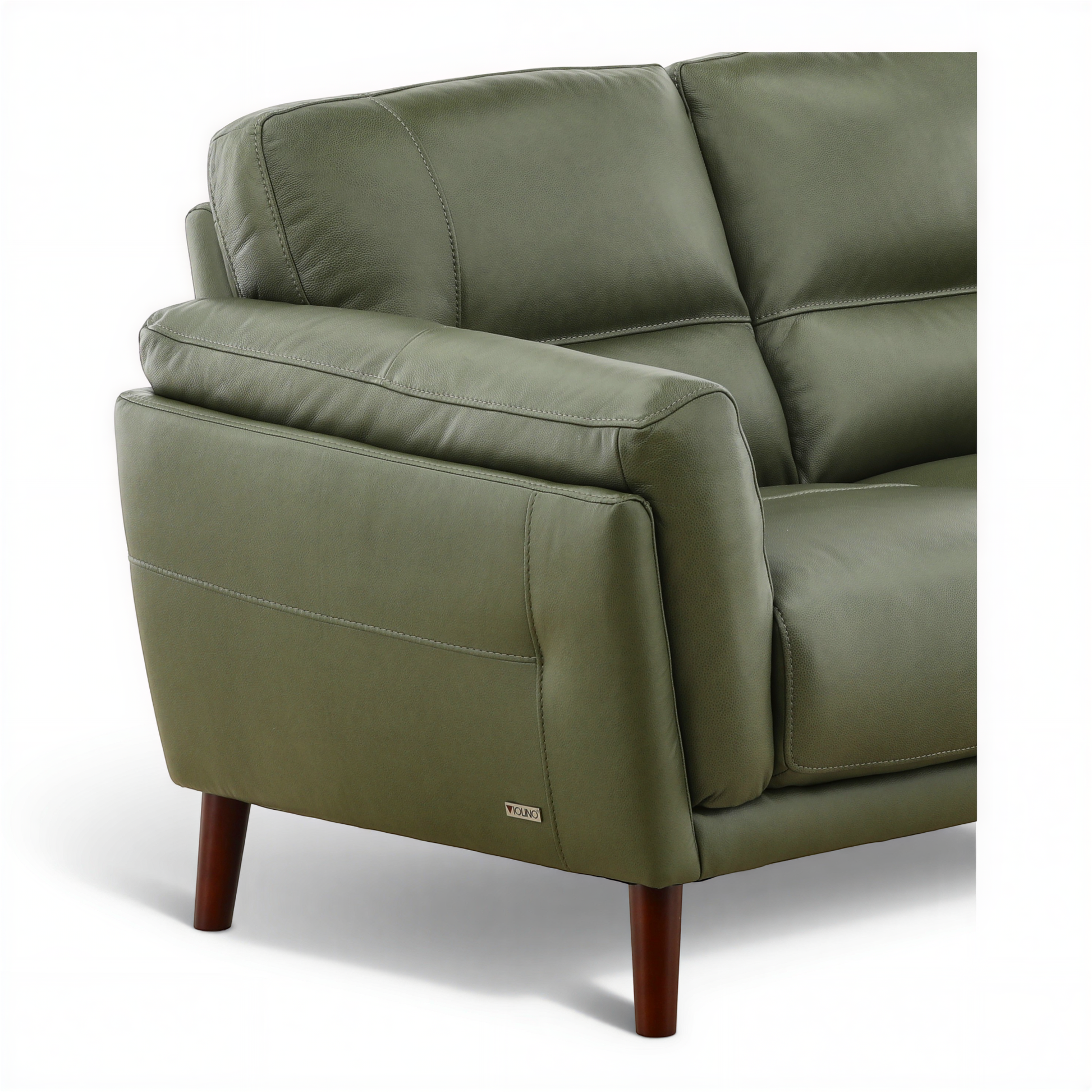 Winthrop Leather Loveseat