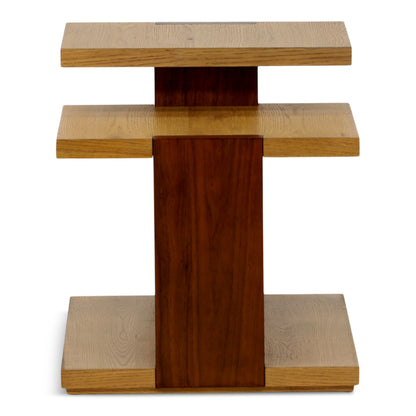 Pale Oak End Table