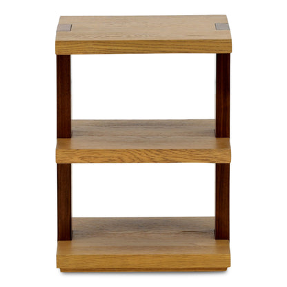 Pale Oak Chairside Table