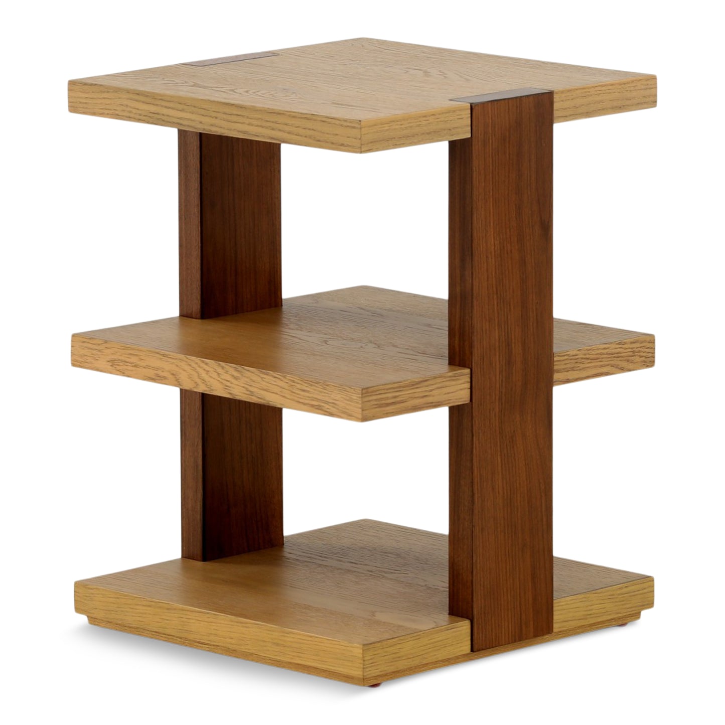 Pale Oak Chairside Table