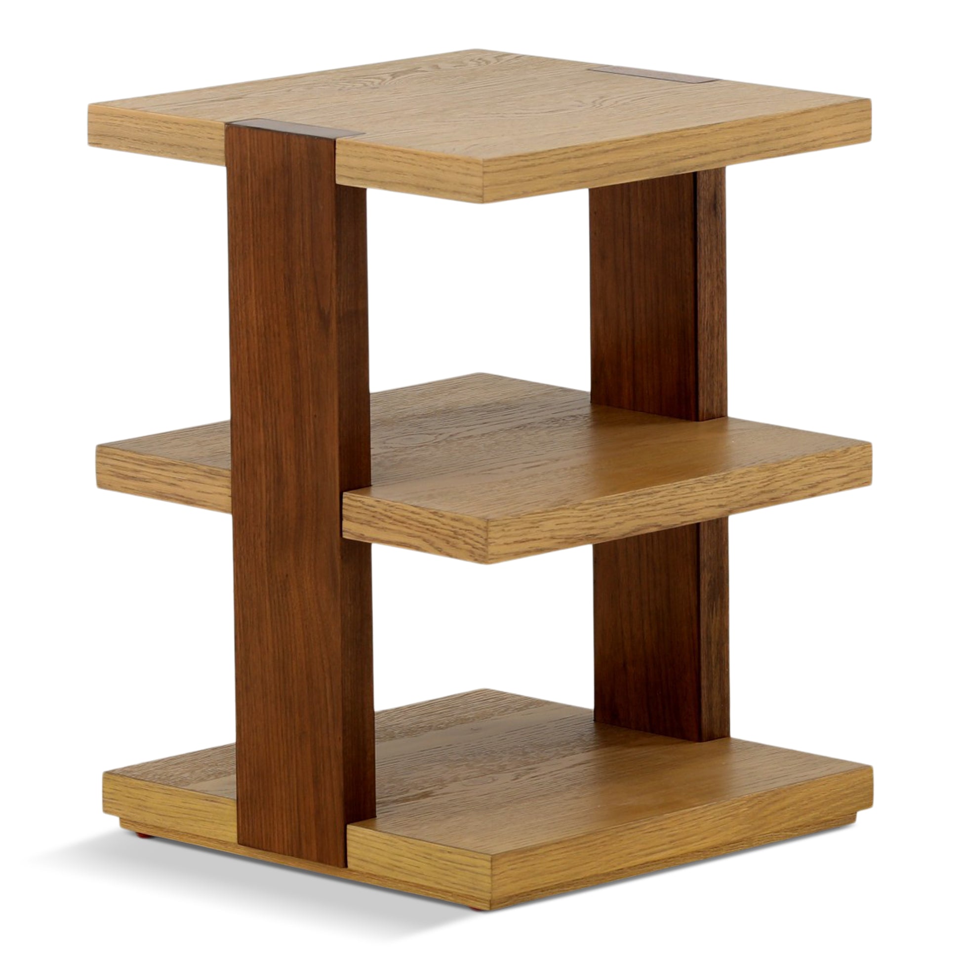 Pale Oak Chairside Table