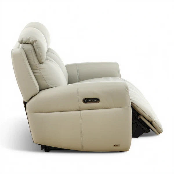 Yates Leather Power Reclining Loveseat