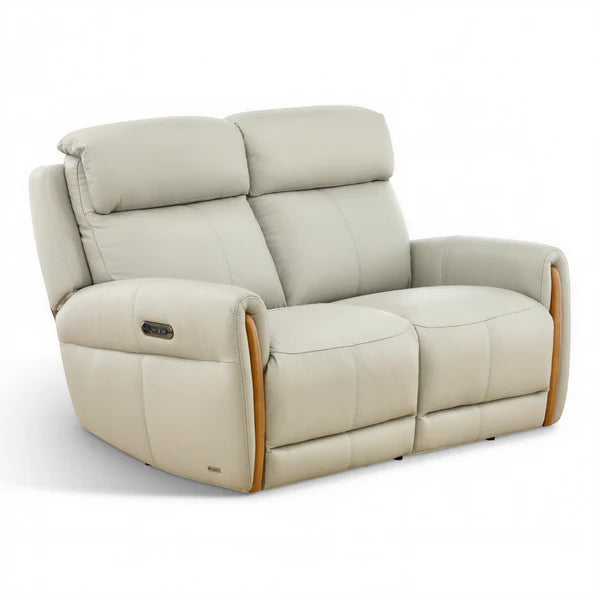 Yates Leather Power Reclining Loveseat