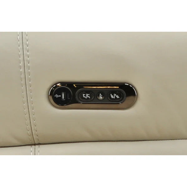 Yates Leather Power Reclining Loveseat