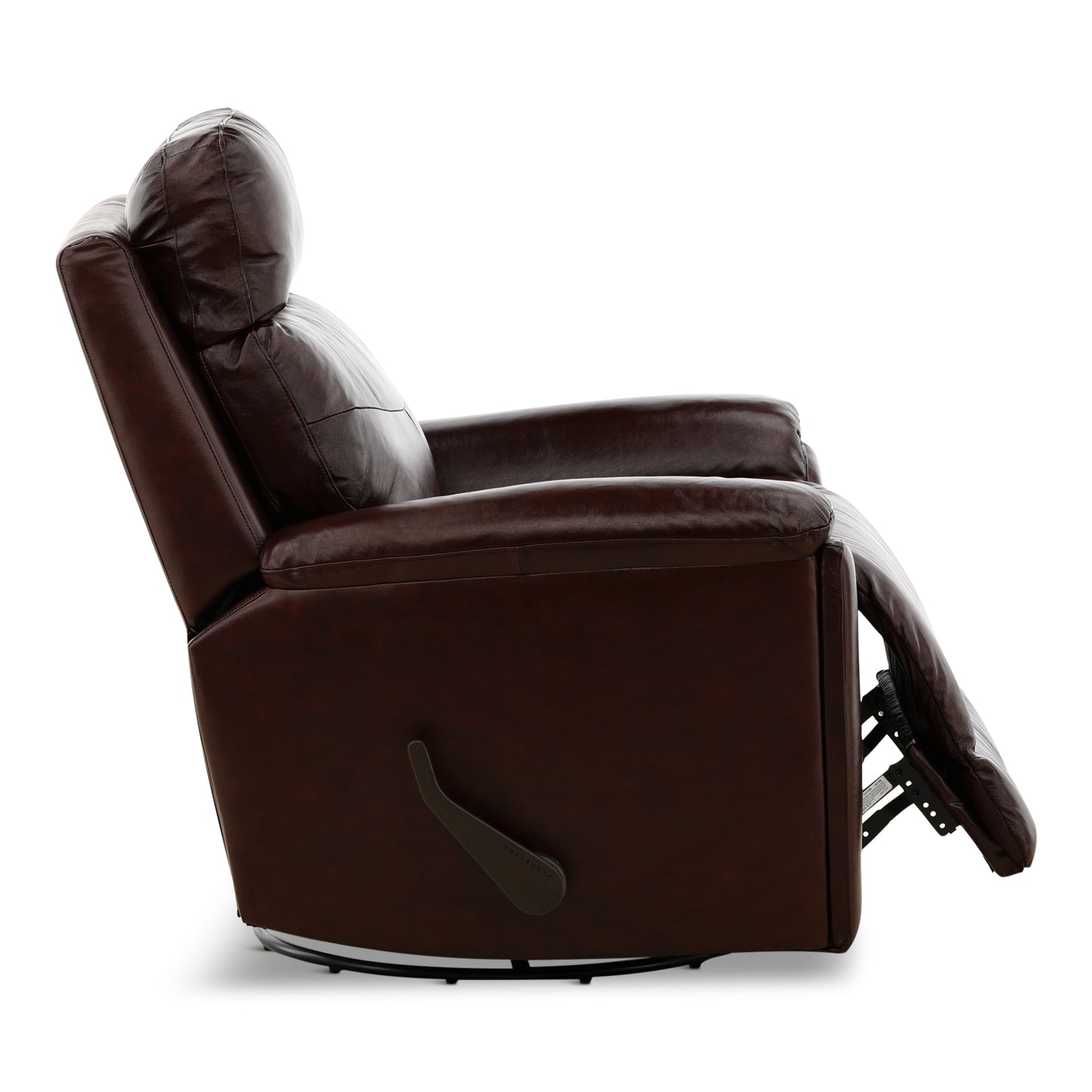 Flexsteel Refined Perfect Match Leather Swivel Gliding Recliner