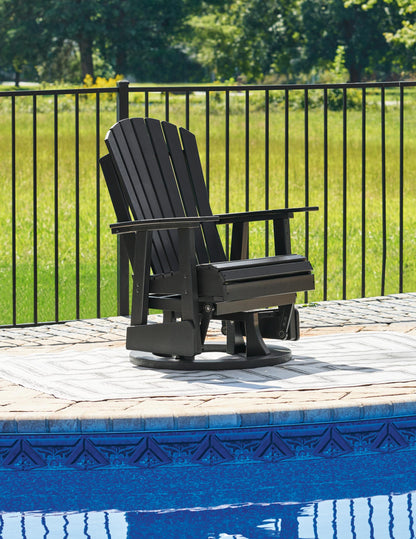 OUTDOOR SWIVEL GLIDER CHAIR