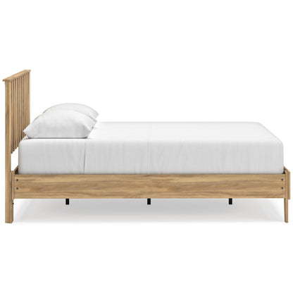 Bermacy Queen Platform Panel Bed