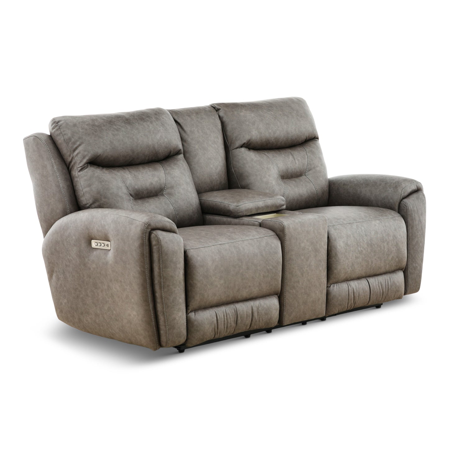 Power Recl Console Loveseat