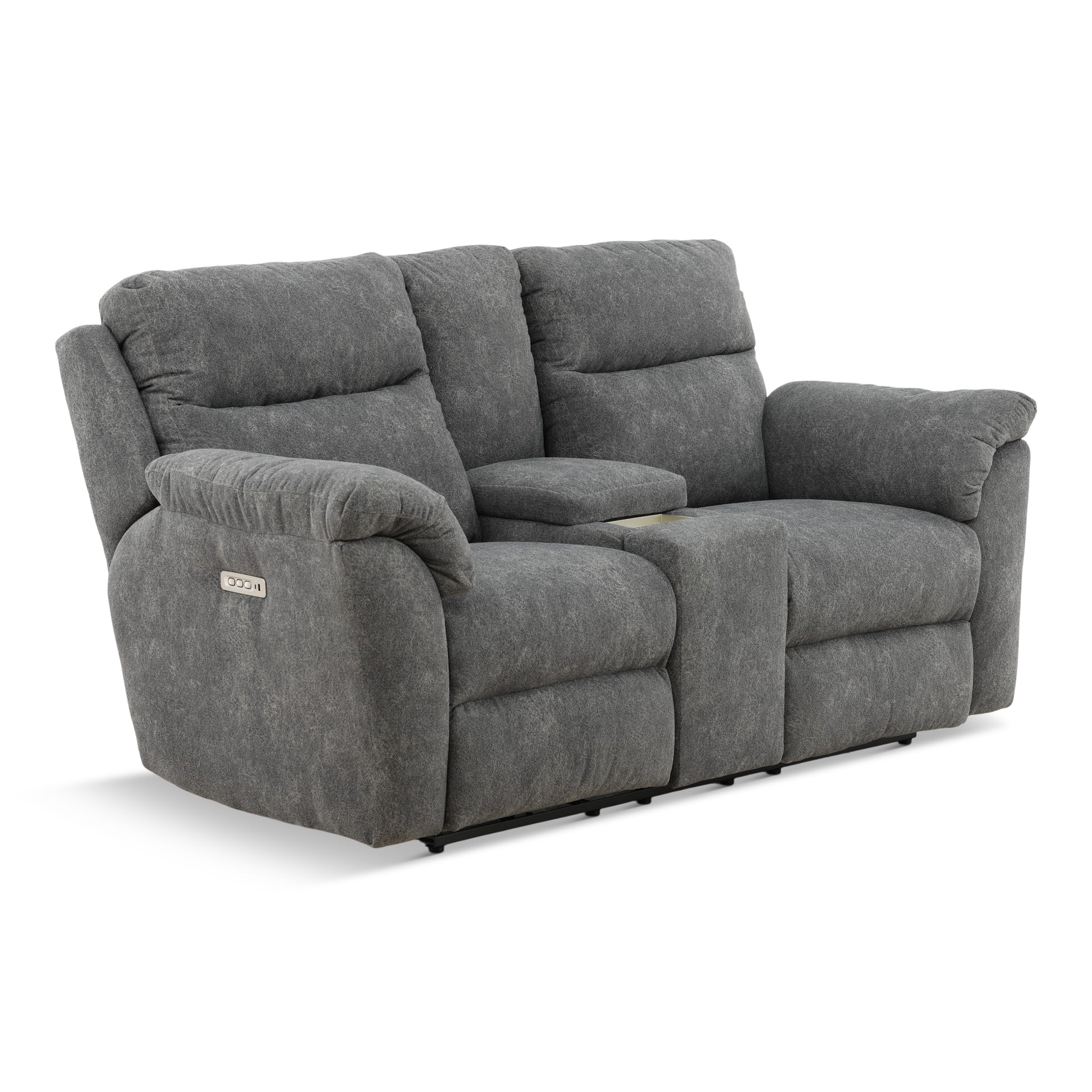 Beaumont Power Reclining Console Loveseat