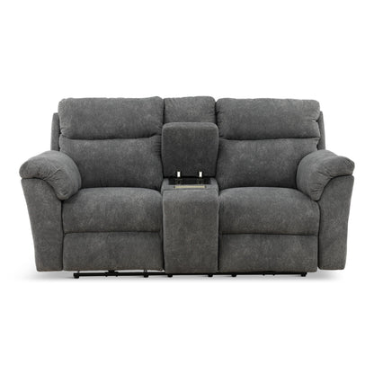 Beaumont Power Reclining Console Loveseat