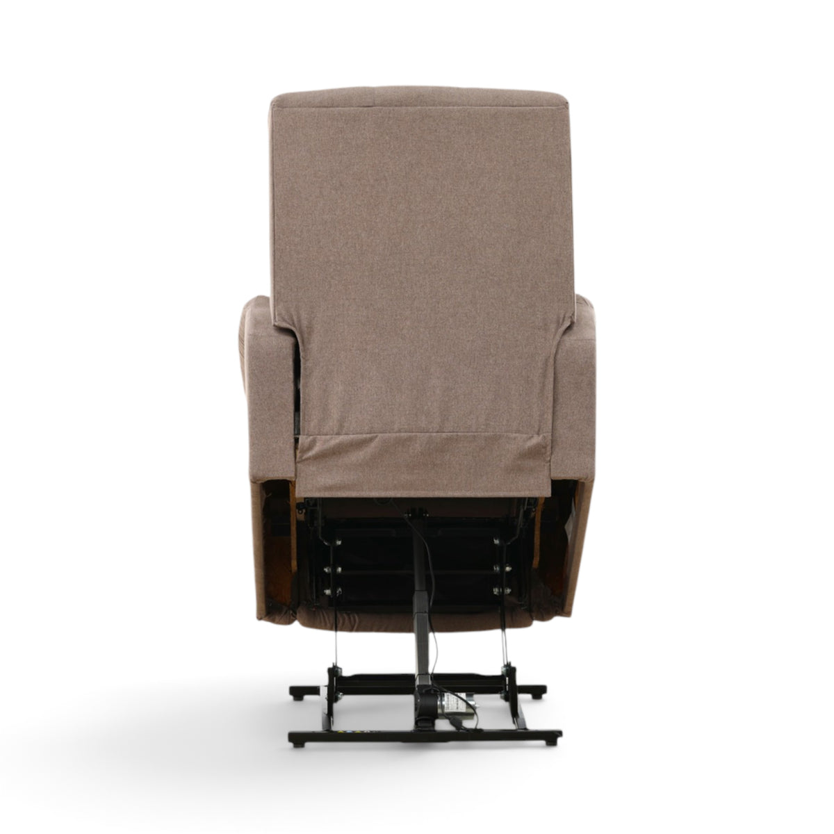 La-Z-Boy Billie recliner rear view with exposed lift mechanism