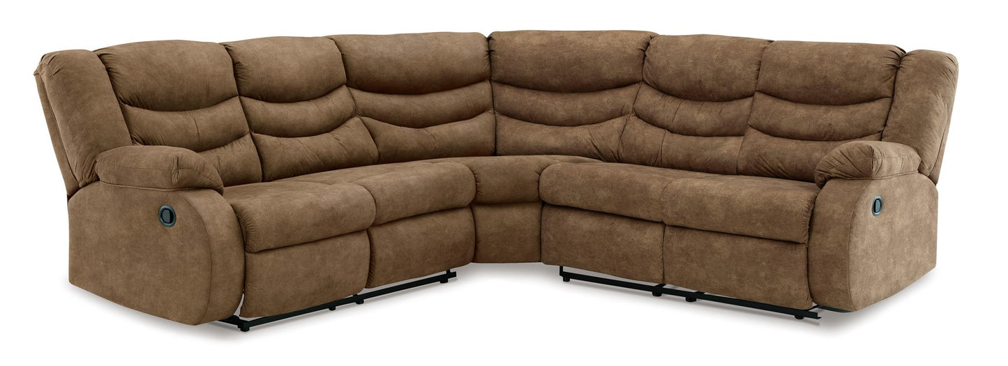 Partymate 2-Piece Reclining Sectional