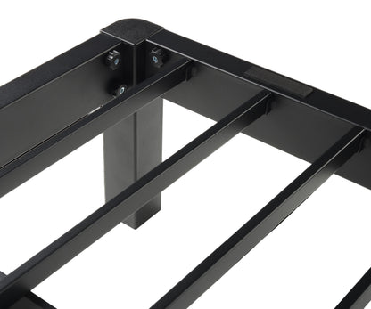 Purple Metal Platform Frame