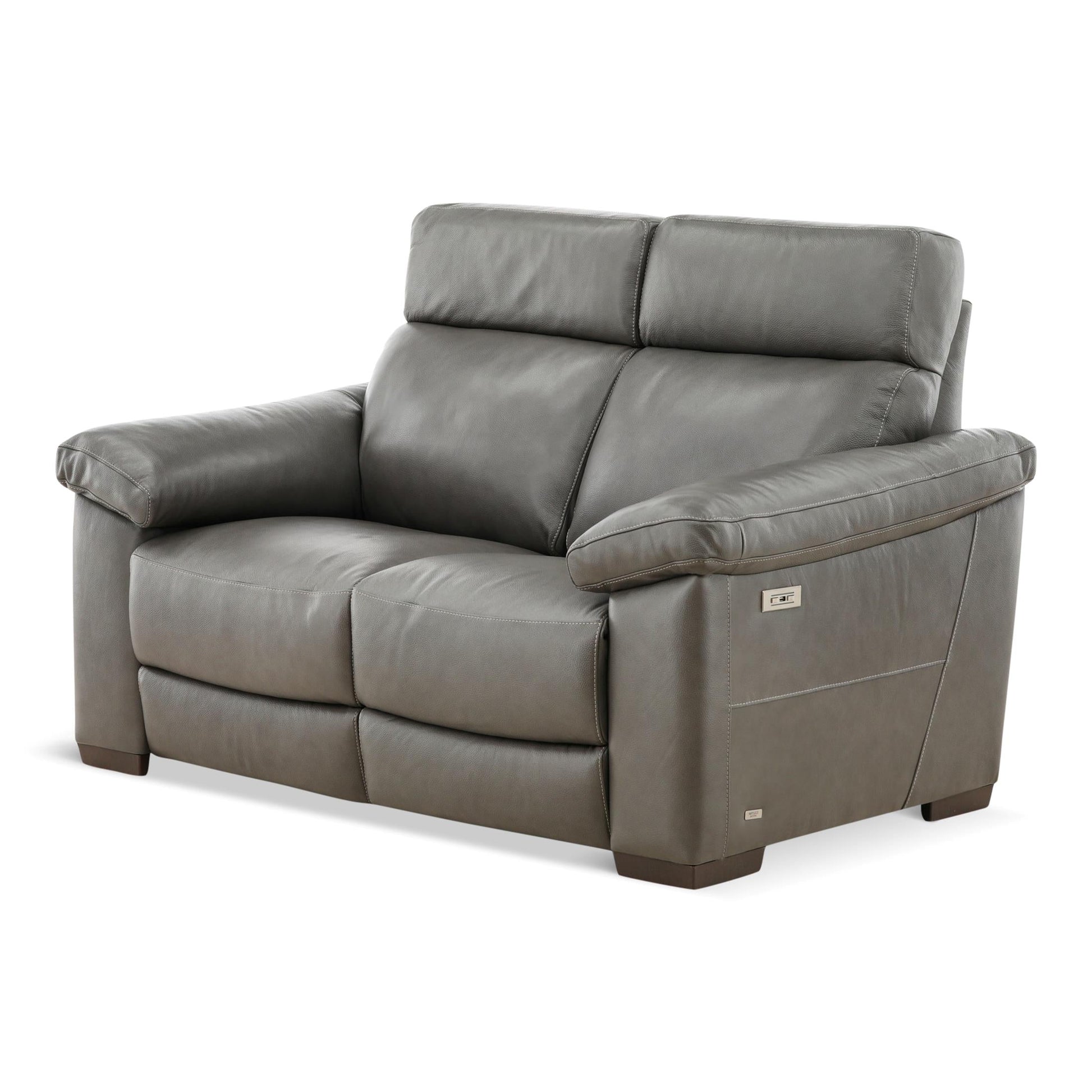 Estremo Leather Power Reclining Loveseat