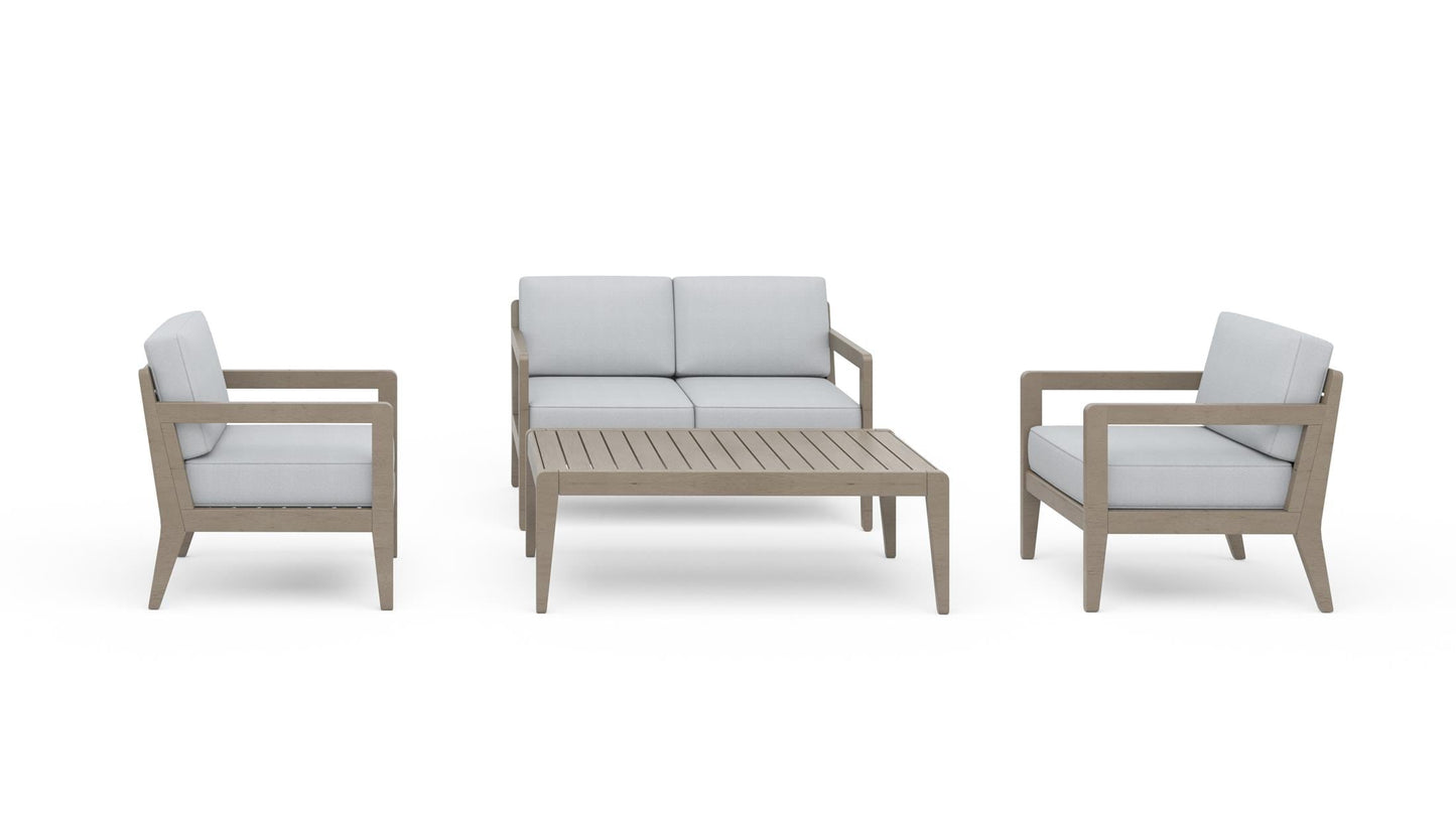 Sustain Outdoor loveseat 4-Piece Set