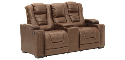 Owner's Box  Power Reclining Loveseat