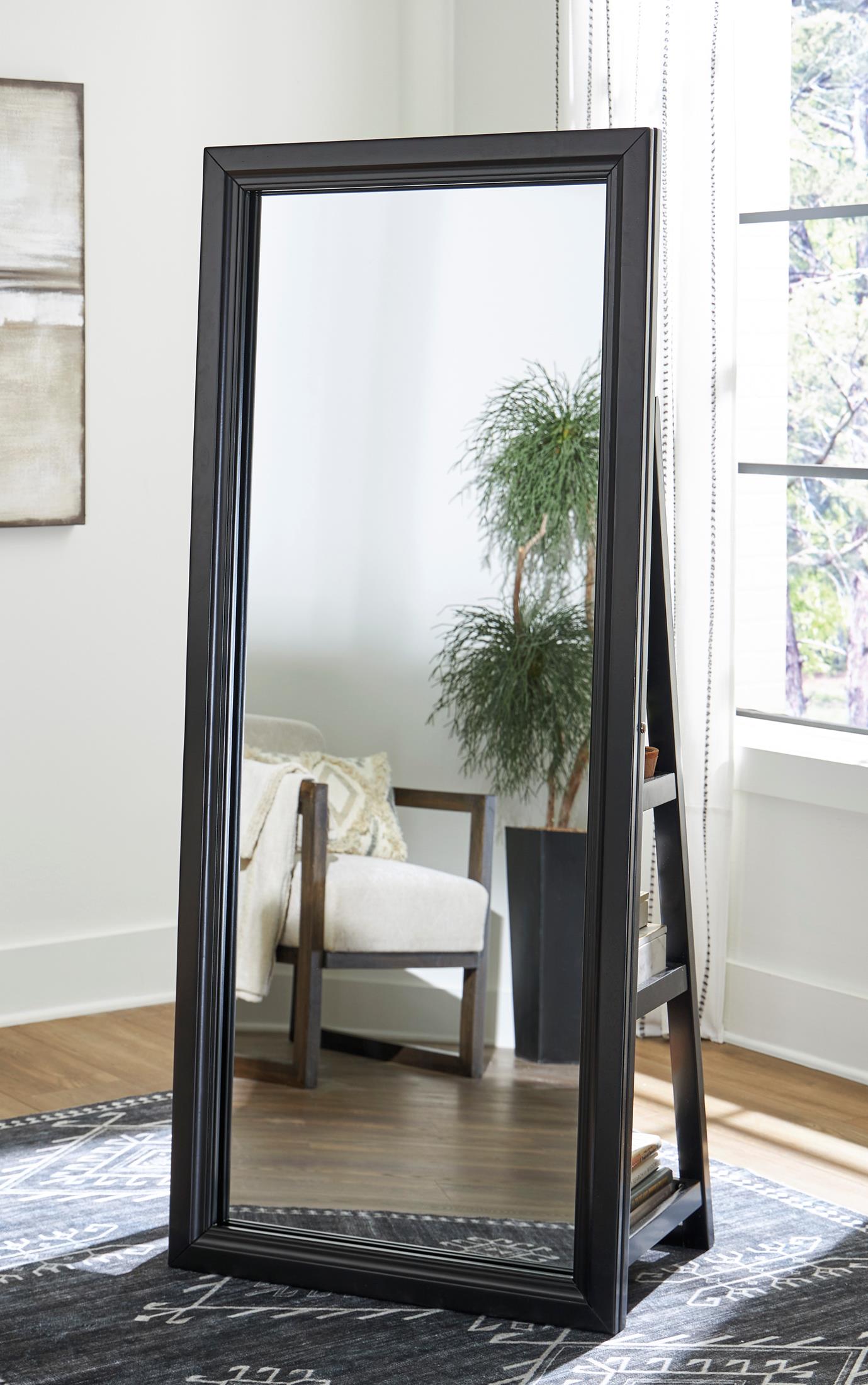 Evesen Floor Standing Mirror with Storage