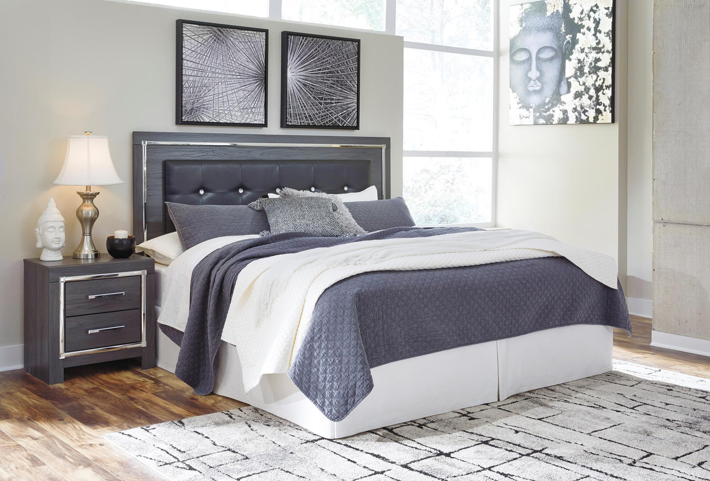 Lodanna Upholstered Panel Headboard