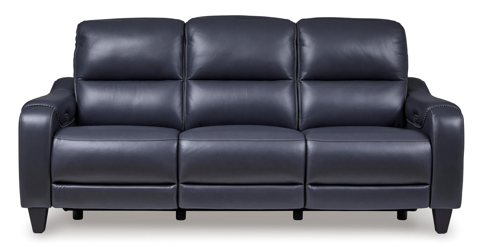 Mercomatic Leather Power Reclining Sofa