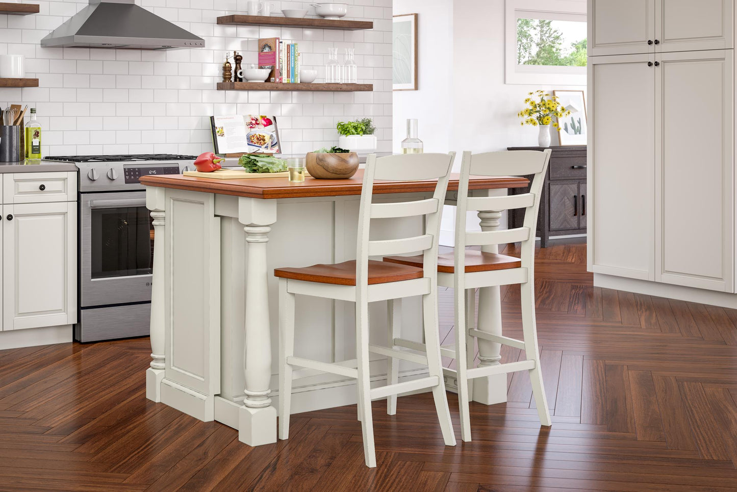 Monarch Kitchen Island Set