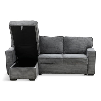 Amir 2-Piece Sectional With Sofa Bed