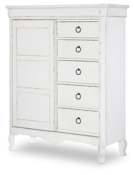 Vintage Market Sliding Door Chest of Drawers