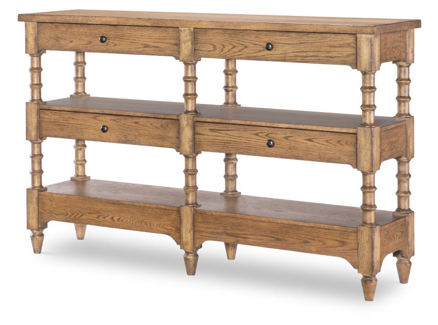 Vintage Market Turned Leg Storage Console