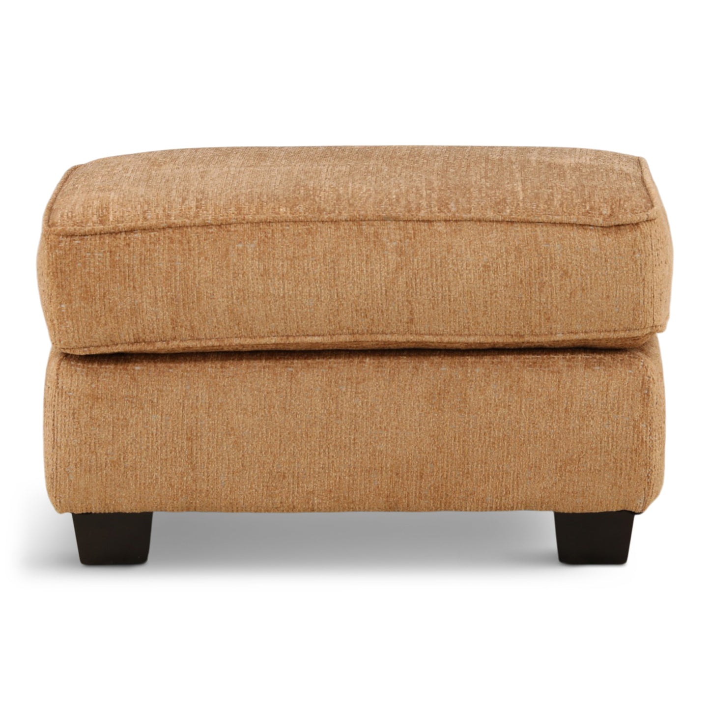 Ginger Accent Ottoman Orange
