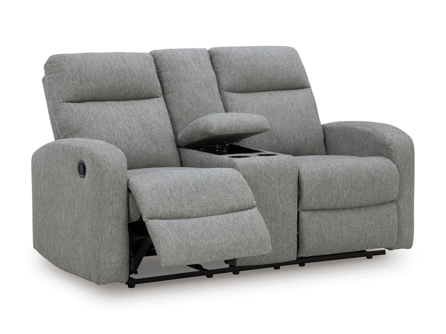 Moreau Place Double Reclining Loveseat with Console