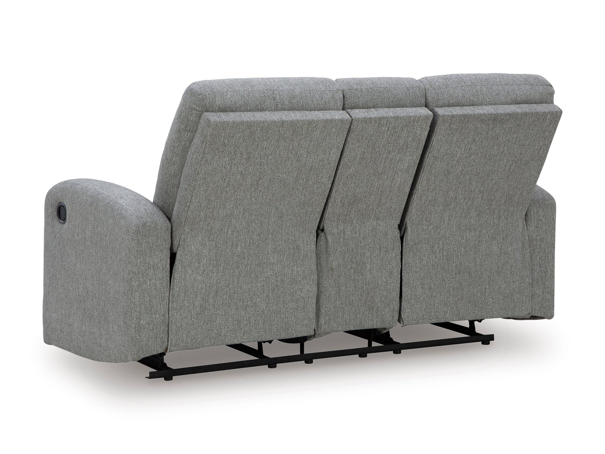 Moreau Place Double Reclining Loveseat with Console