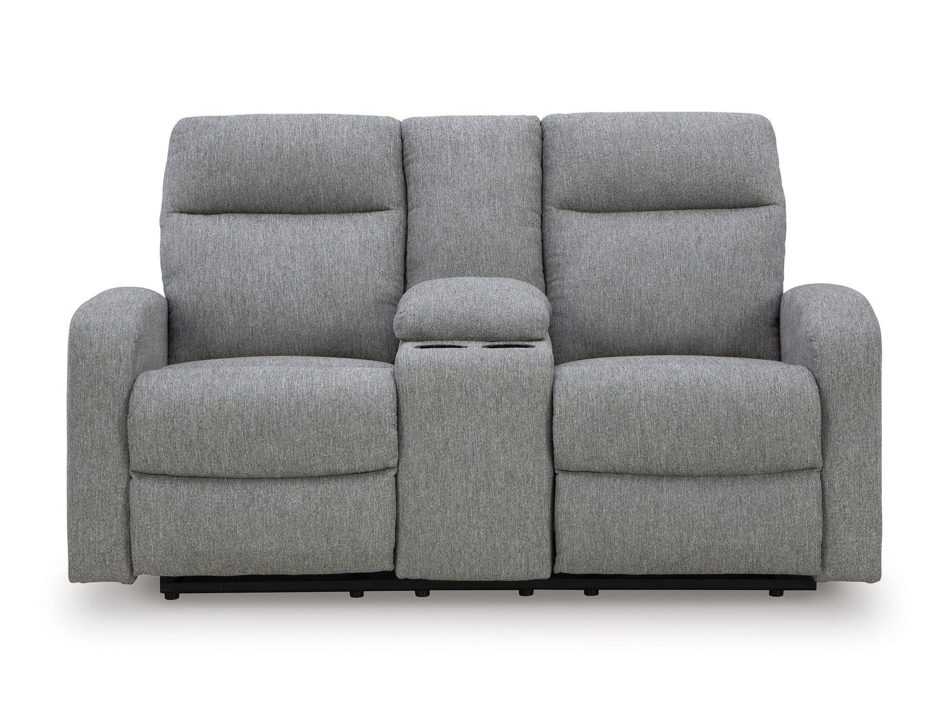Moreau Place Double Reclining Loveseat with Console