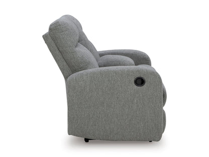 Moreau Place Double Reclining Loveseat with Console