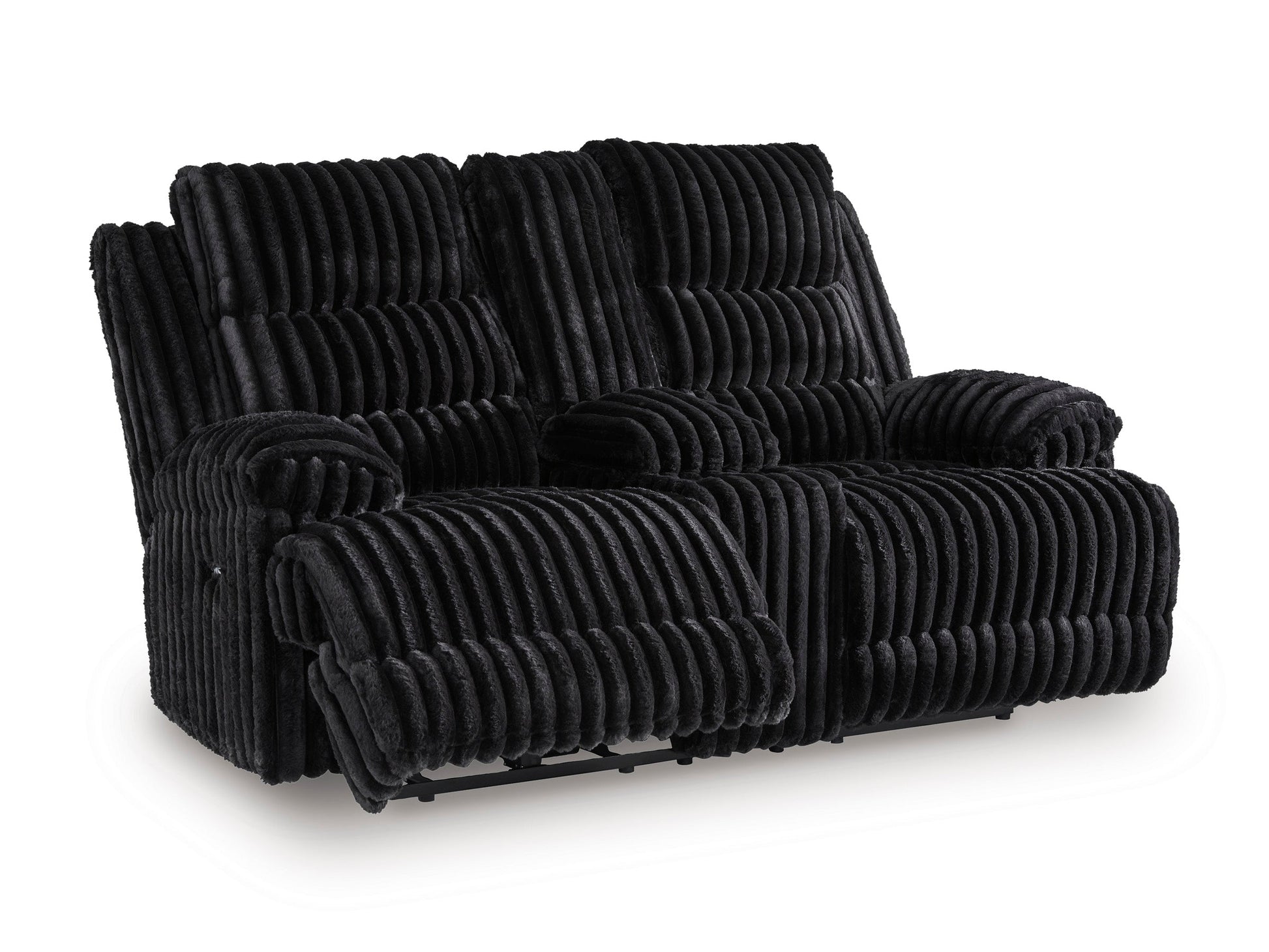 Technique Double Reclining Power Loveseat with Console