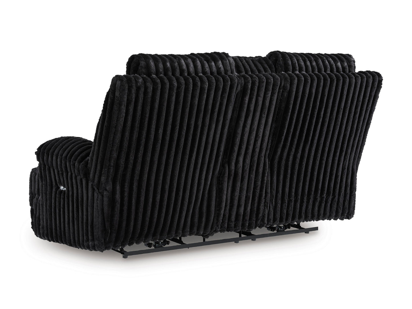 Technique Double Reclining Power Loveseat with Console