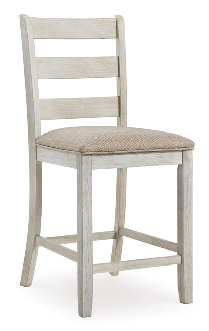 Skempton Counter Height Bar Stool with Back (Set of 2)