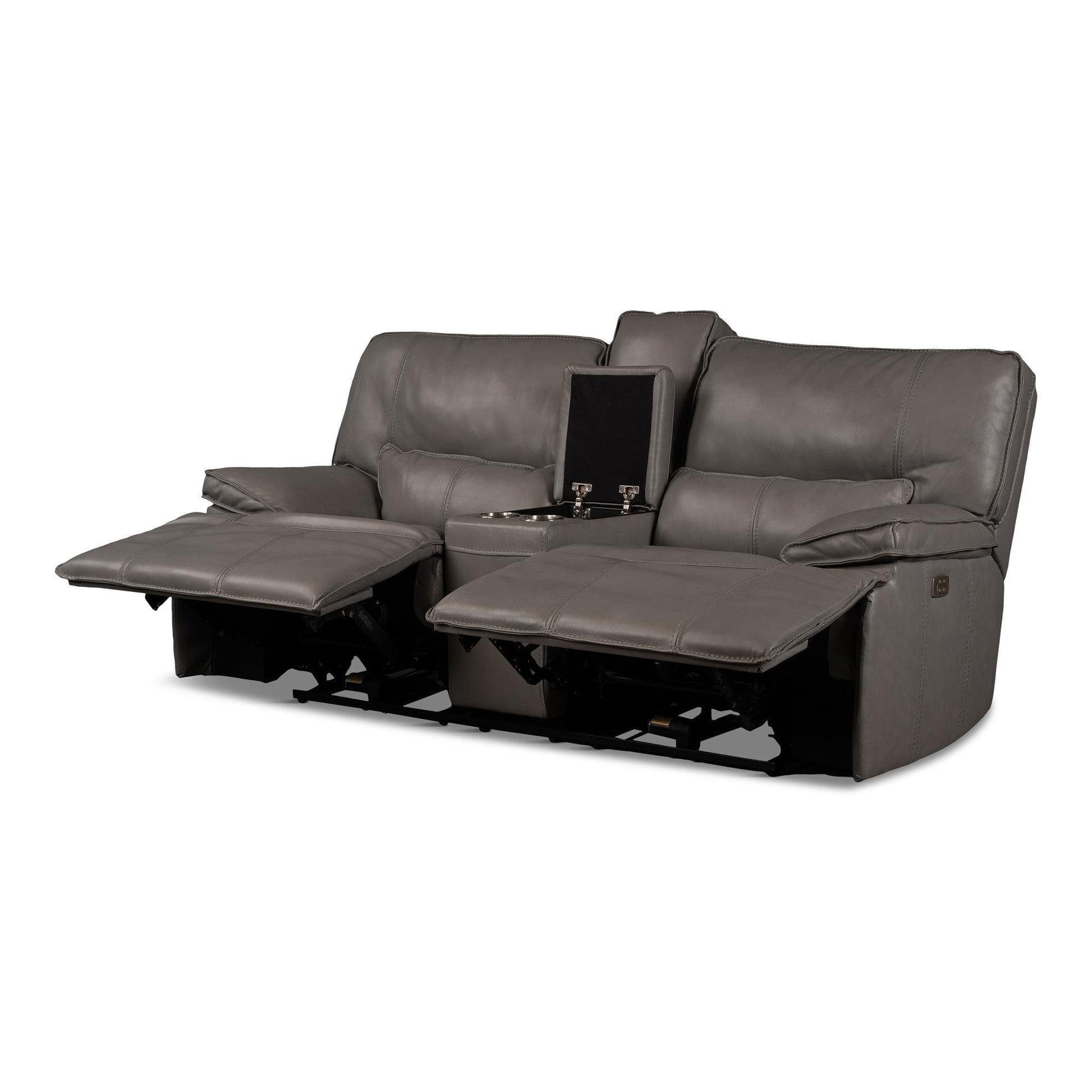 Bozeman Power Console Loveseat with Power Headrest