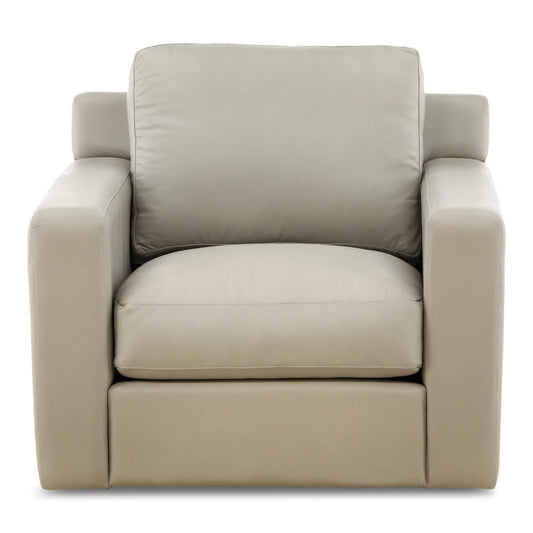 Madison Leather Swivel Chair