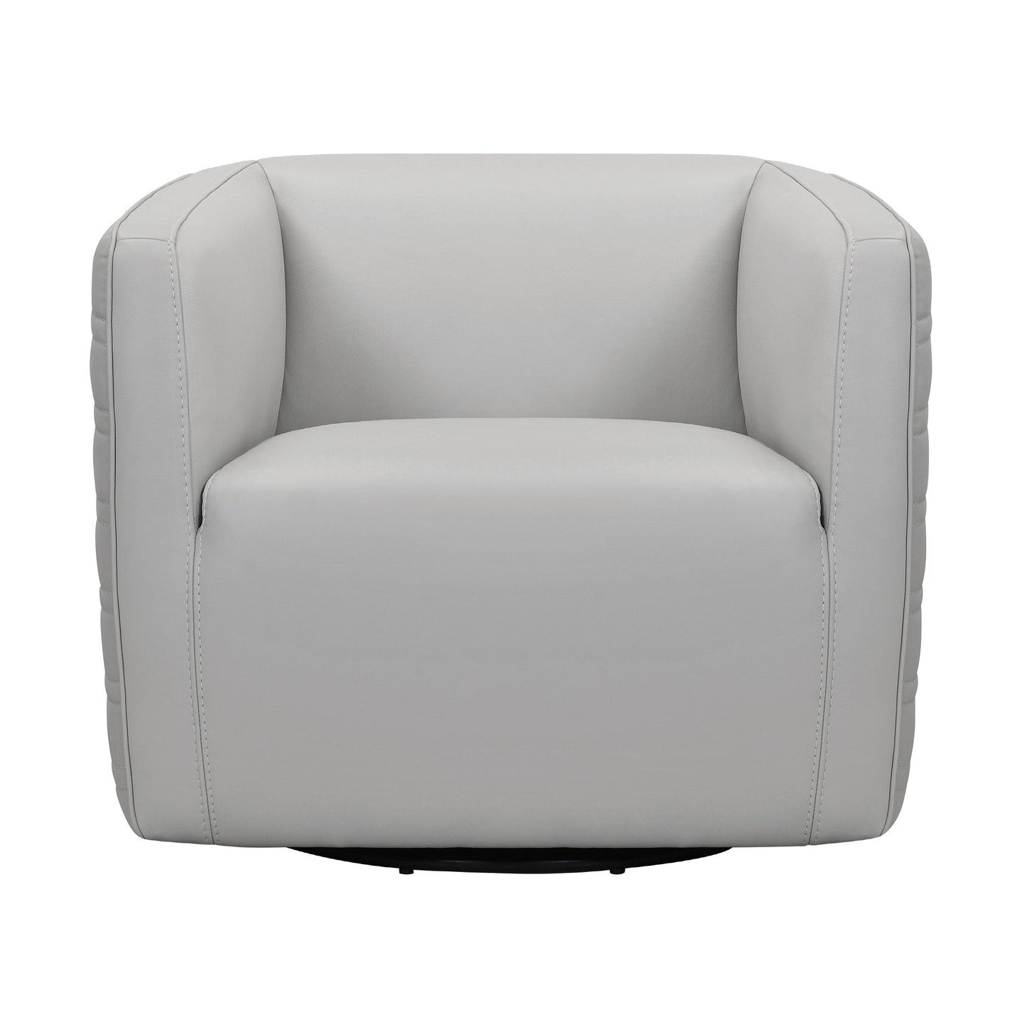 Melanie Leather Swivel Chair