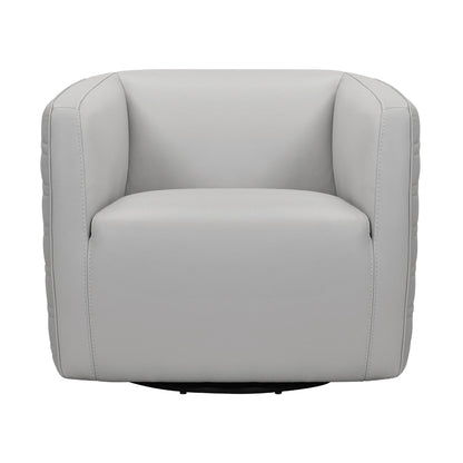 Melanie Leather Swivel Chair