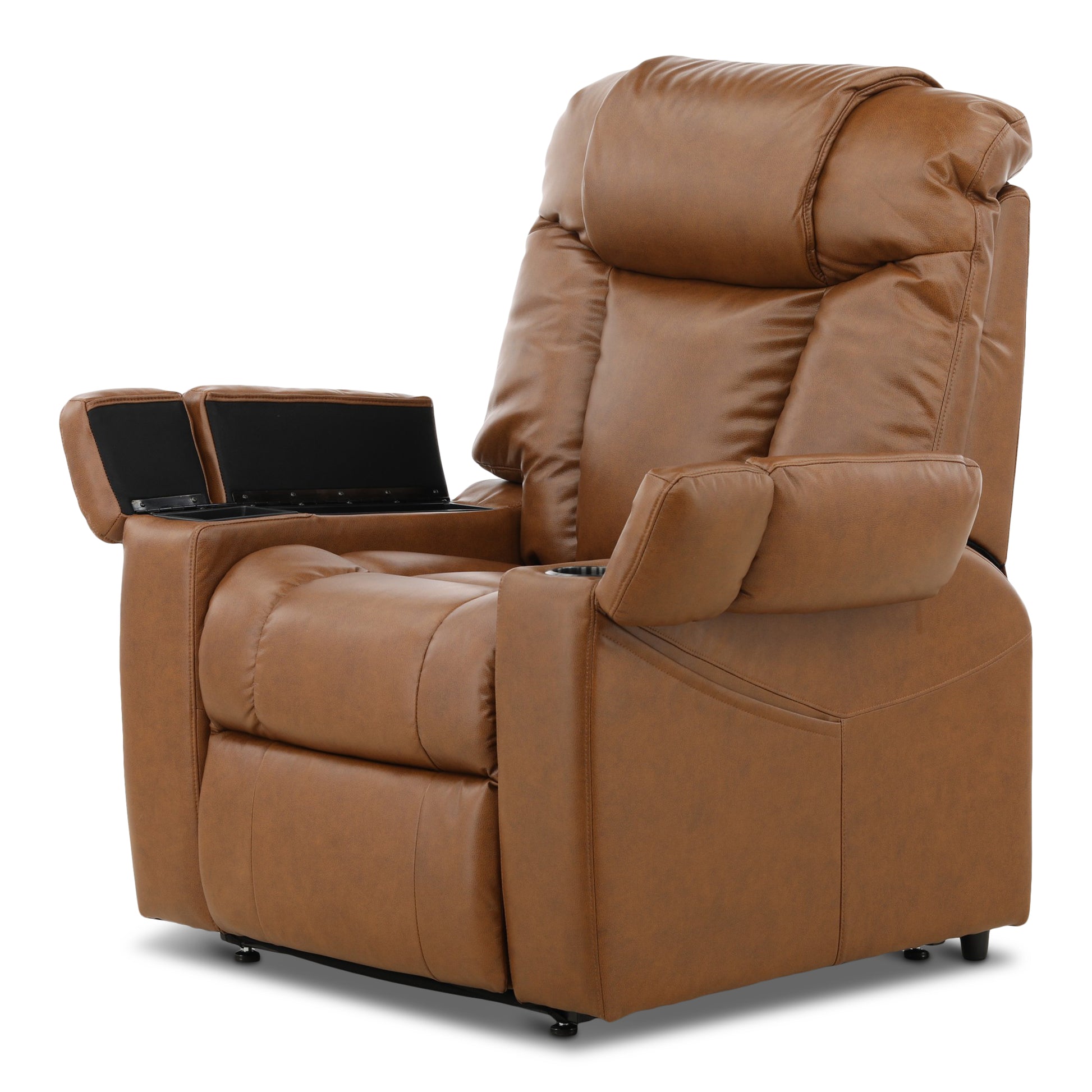 Livingston Leather Power Left Recliner
