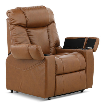 Livingston Leather Power Left Recliner
