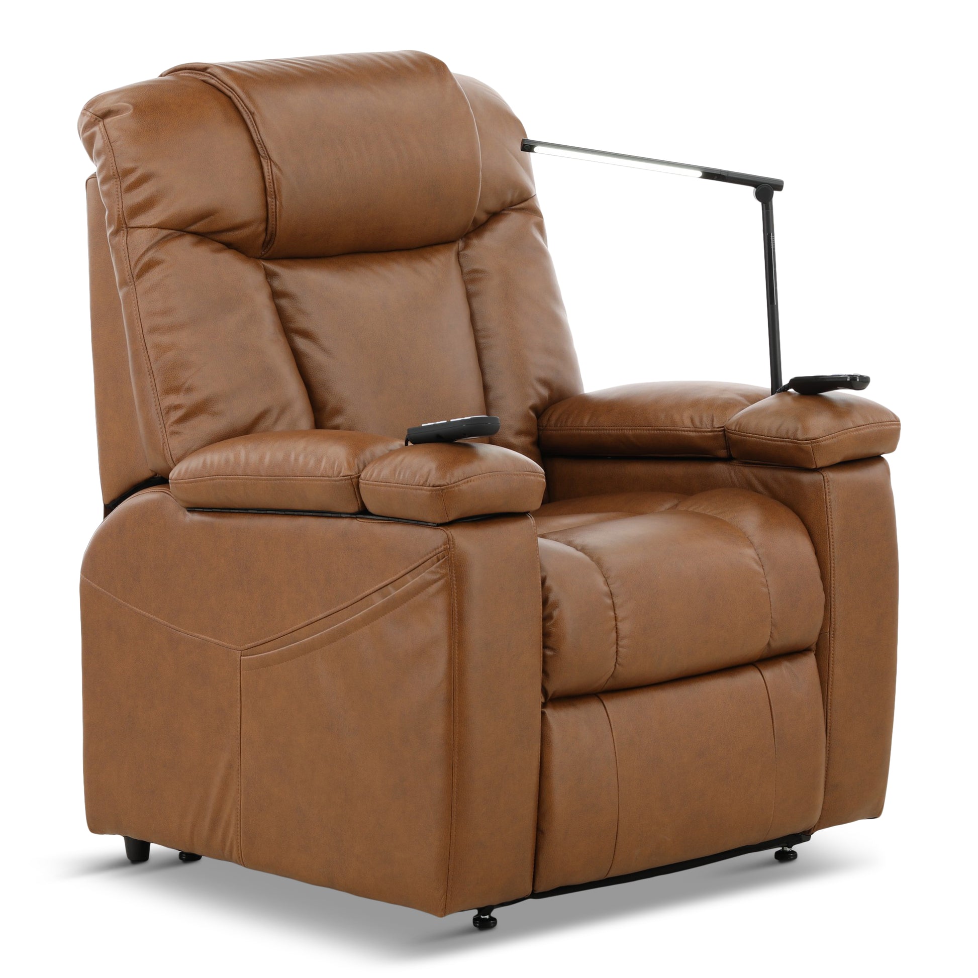 Livingston Leather Power Left Recliner