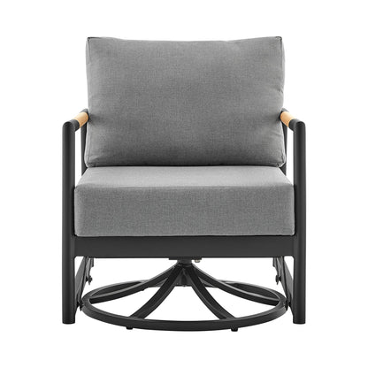 Royal Outdoor Patio Swivel Glider Lounge Chair